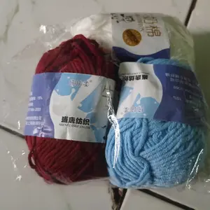 Benang Rajut Katun Susu 5PLY 50gr – Milk Cotton Yarn Import Crochet Knitting