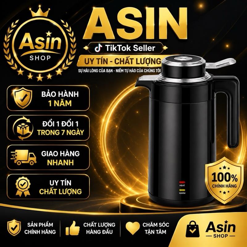 Ấm Siêu Tốc GD-ST21 Dun Nhanh Giữ Nhiệt Tốt An Toàn 3.0L 1500W LED Thông Minh ( lỗi 1 đổi 1 trong 15 ngày) bảo hành 12 tháng