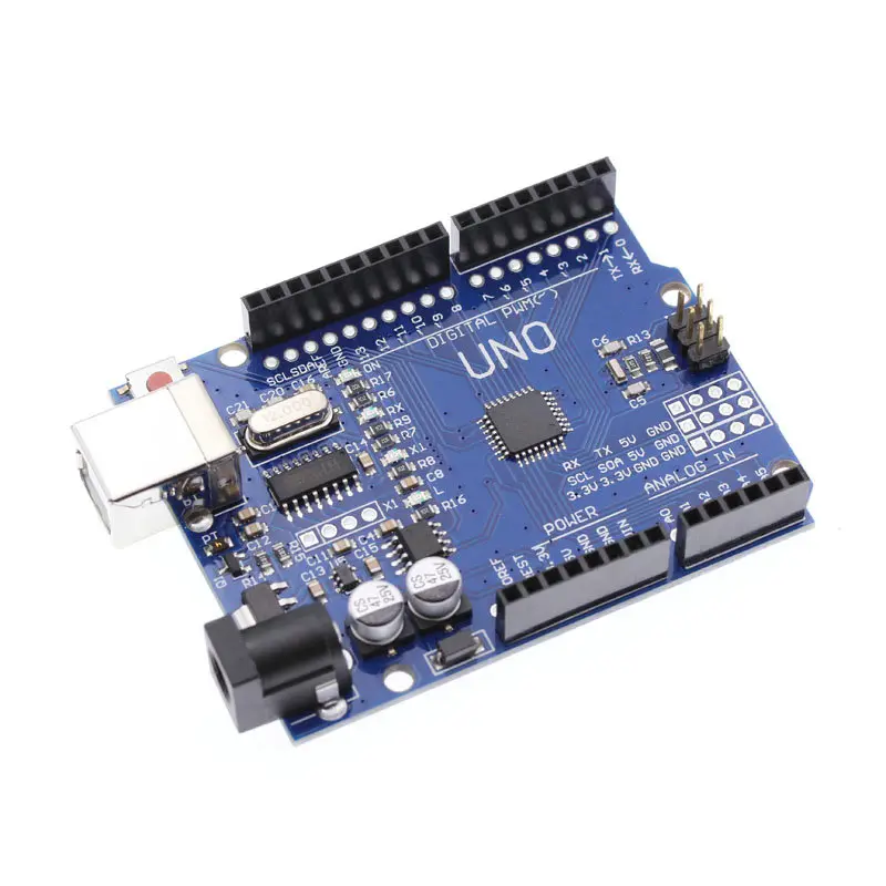 ARDUINO UNO R3 SMD CH340 ATMEGA328P PLUS USB & PIN HEADER 2