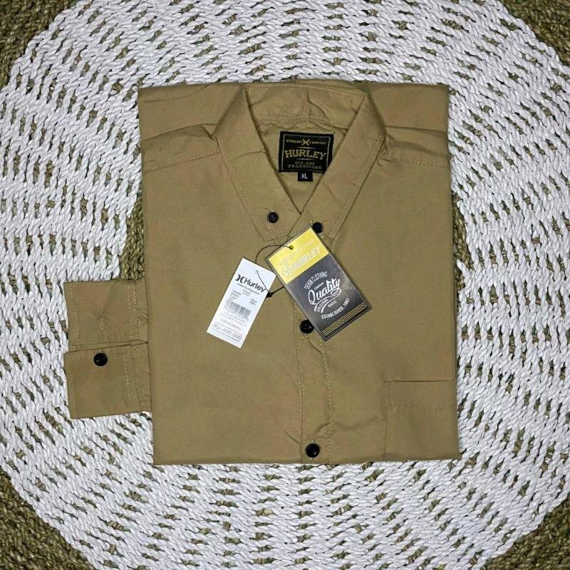 kemeja pria lengan pendek 100ribu 5pcs kemeja polos lengan pendek dewasa slimfit Katun Casual unisex 9