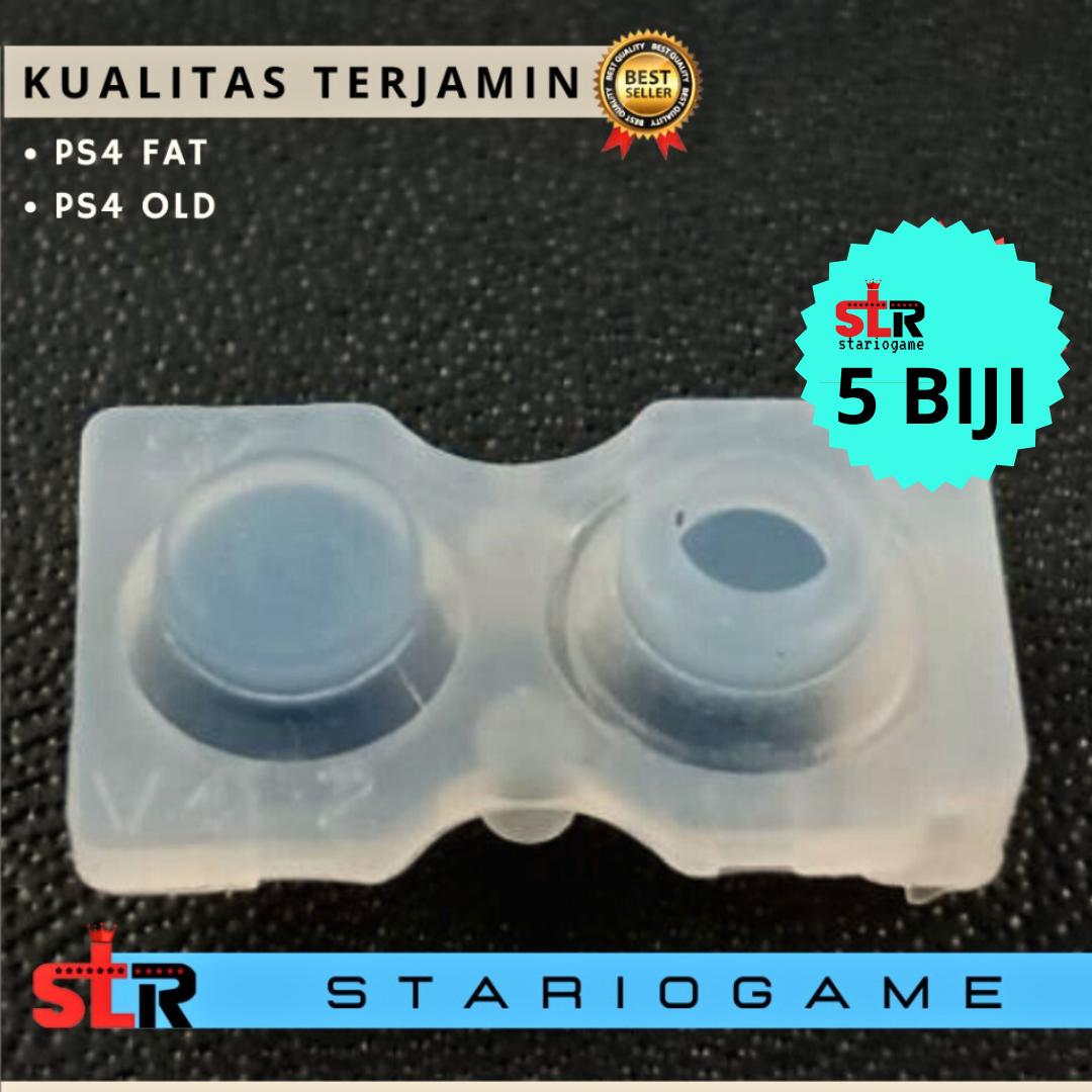 10 Karet Tombol RL Stik PS4 V4 Kualitas Grad A Original PS4 New Light Bar PS4 JDM 050 & 055 10 Karet Tombol RL Stik PS4 V4 Kualitas Grad A Original PS4 New Light Bar PS4 JDM 050 & 055