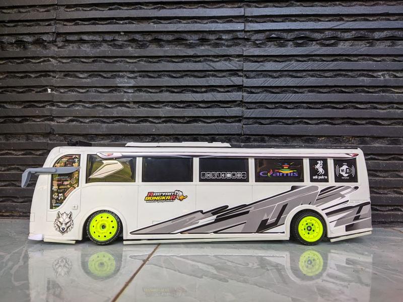 livery bus miniatur rkc cuting laminasi glowing 1 pasang - Shop | Tokopedia