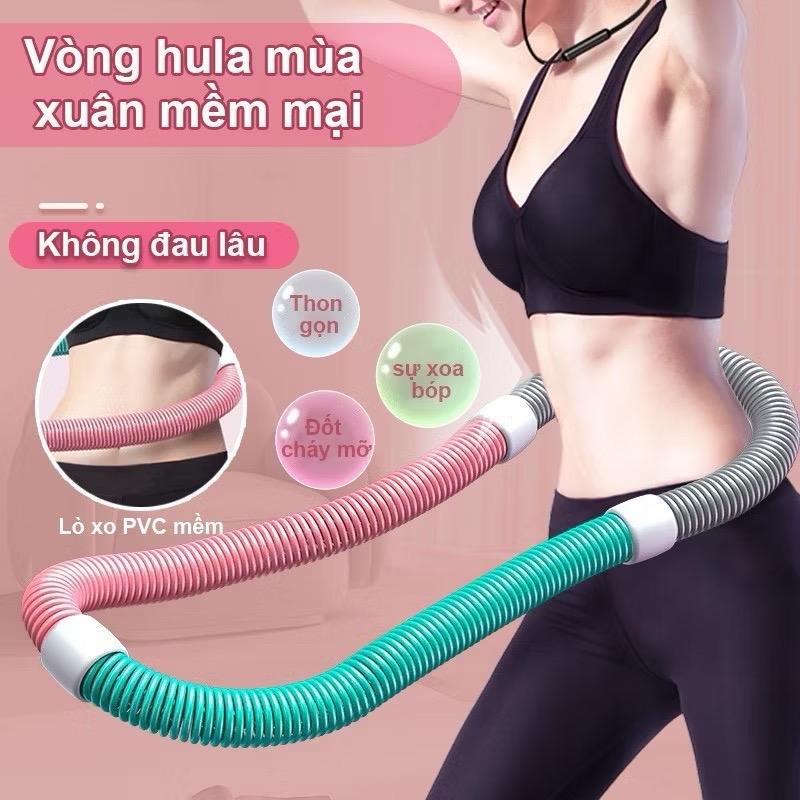 Thế Giới Yoga Vòng Lắc Eo Lò Xo 1kg Bọc Nhựa Mềm Phiên Bản Nâng Cấp An Toàn Mềm Mại Tập Thể Dục Gym Yoga Tại Nhà
