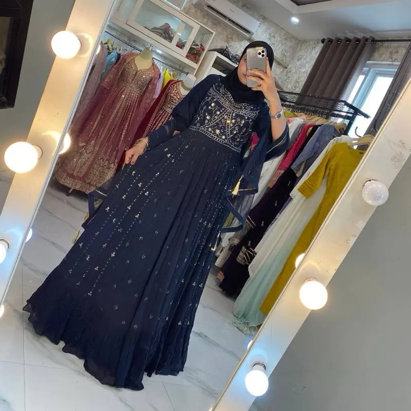 DRESS INDIA PREMIUM ORI BRAND NAVY COLOUR