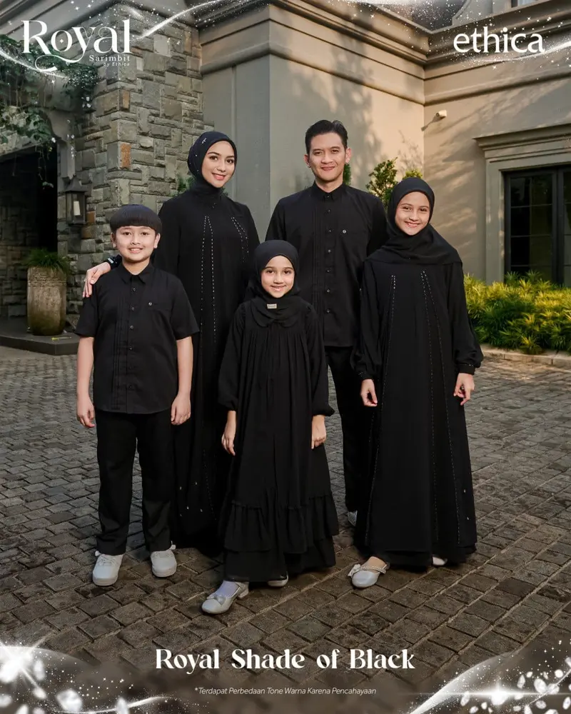 SARIMBIT ROYAL SHADE OF BLACK BY ETHICA