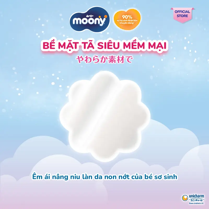 [COMBO 2-TẶNG DDVSPN COOL+ 250ML] Moony Tã/bỉm quần xanh M52/ L44/ XL38/ XXL26 - Nhập khẩu Nhật Bản 6