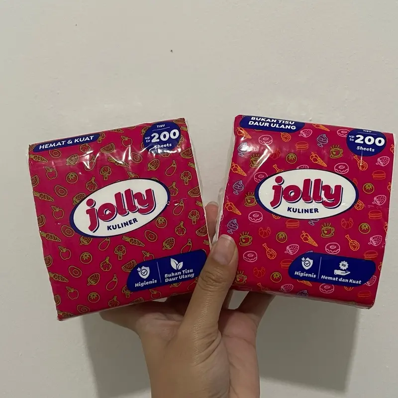 Tissue Tisu Jolly Pop Up Kuliner Kotak Kecil 90gr 4