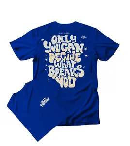 Kaos Distro Keren T-Shirt Pria wanita - Phone, Model Oblong Katun Combed Kaos  Sablon Unisex Kaos Biru baju skena