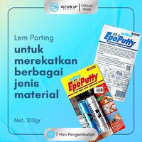 Gambar Alteco Lem Epo Putty 100gr - Lem Serbaguna Tahan Panas 120°C Waterproof untuk Beton Fiberglass Logam PVC Plastik Kayu Akuarium Tanpa Kimia Berbahaya dari Octane Up Store Kota Bandung 3 Tokopedia