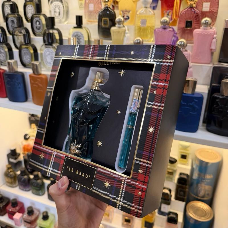 BINNA Perfume - Bộ Quà Tặng  LE BEAU cho Nam Giới bao gồm Nước Hoa 100ml, travel 10ml  - Mùi Hương Nam Tính, Lịch Lãm, Quà Tặng Lý Tưởng