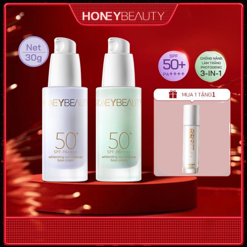  Kem Lót Trang Điểm Cổ Điển HONEY BEAUTY Kem Khuôn Kem Che Khuyết Điểm Làm Sáng Lâu Trôi Dưỡng Ẩm Kiềm Dầu Thu Nhỏ Lỗ Chân Lông Thích Hợp Cho Da Khô Độ Che Phủ Cao Và Trung Bình Có Sẵn Trong 10g Và 30g  Thanh Toán Khi Nhận Hàng  