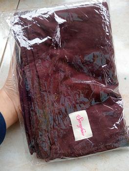 Product Review of pashmina kaos rayon premium /pashmina meleyot/pashmina murah Panjang Muslim from c**。 0