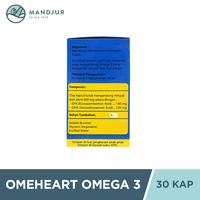 Gambar Omeheart Omega 3 Isi 30 Kapsul - Suplemen Kesehatan Omega 3 dari Apotekmandjurofficial Kota Administrasi Jakarta Pusat 2 Tokopedia
