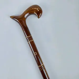 Tongkat Model Cukit Bahan Kayu Jati 83cm