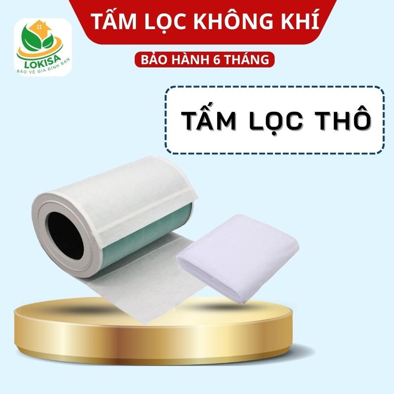 Màng lọc thô gắn rời cho lõi lọc của máy lọc air purifier 1 2 2C 2H 2S 3 3C 3H PRO 4 4 Lite AC0820 AC0850,...-Set 5 tấm