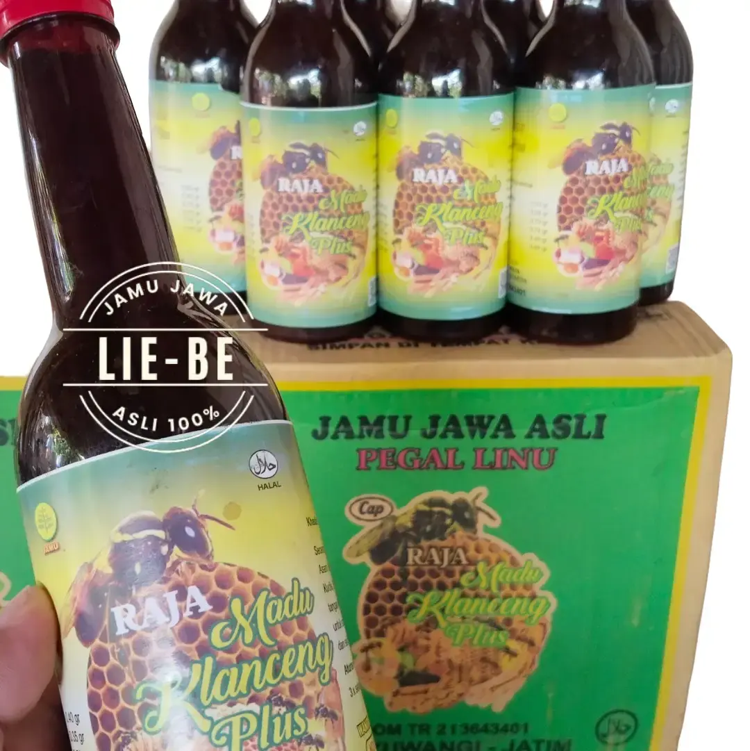 RAJA MADU KLANCENG PLUS 600 ML "ASLI" 100% PEGAL LINU ASAM URAT Herbal