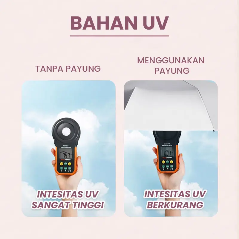 Payung Manual anti UV / payung manual warna warni dan bermotif / payung karakter bermotif manual 5