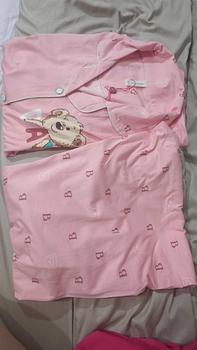 Product Review of Setelan Piyama Baju Tidur Wanita Dewasa Lengan Panjang Kancing Embos Premium from R**a N** 0