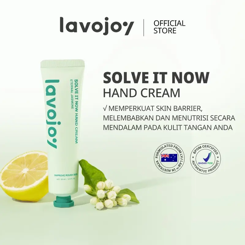LVJ lavojoy Solve It Now Hand Cream 30ml 0