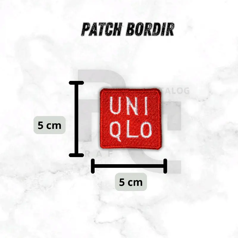 Patch Bordir Emblem Aksesoris Jaket Gambar Logo BRnd Keren | Bahan Patch Berkualitas 2