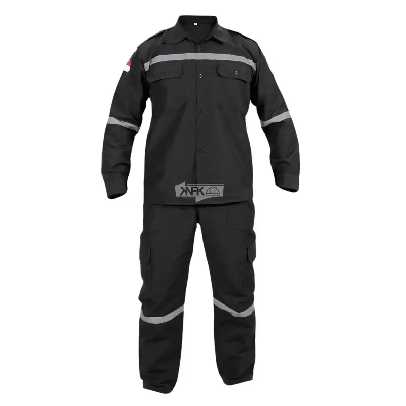 Kemeja Stelan Seragam Kerja Tactical Safety Lapangan Dengan Scotlight - Seragam Setelan Outdoor Wearpack Panjang Atasan 0