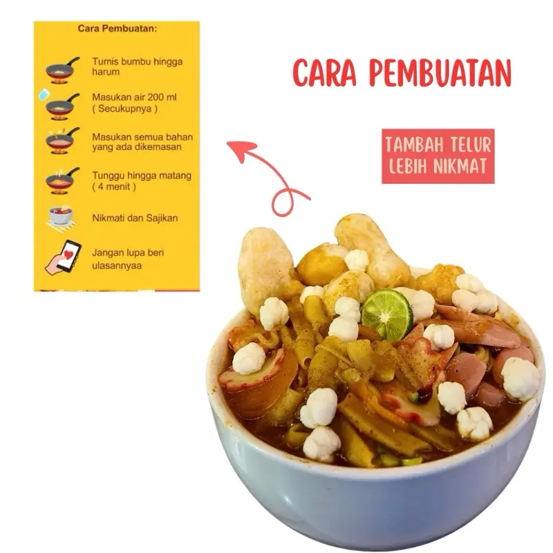 SEBLAK CIRIKHASOMA ( BUMBU BUATAN OMAAA ) 2