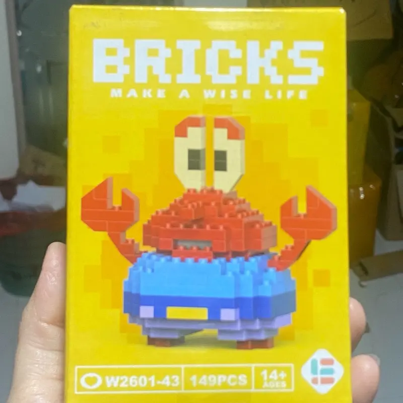 Paket Usaha bricks Isi 20+1 pcs karakter beda beda 3