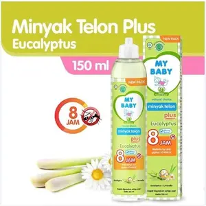 My Baby Minyak Telon Plus 150ml Eucalyptus lavender 150ml Murah Bayi