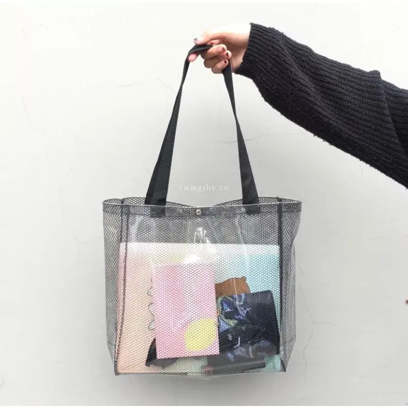 TOTEBAG PVC TRANPARANT PURING 1