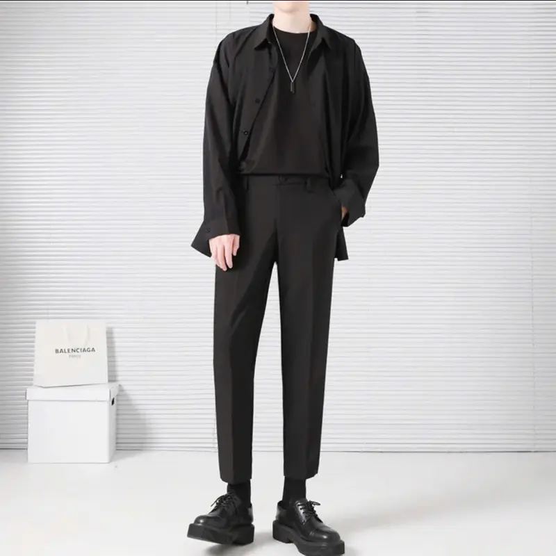 COMBO 2 Quần âu Nam From Slimfit Vải Tuyết Hàn Cao Cấp Co Giãn  Mền Mịn Thoáng Mát, Giặt máy Không Nhăn Nhài Vải - Menswear Pants 1