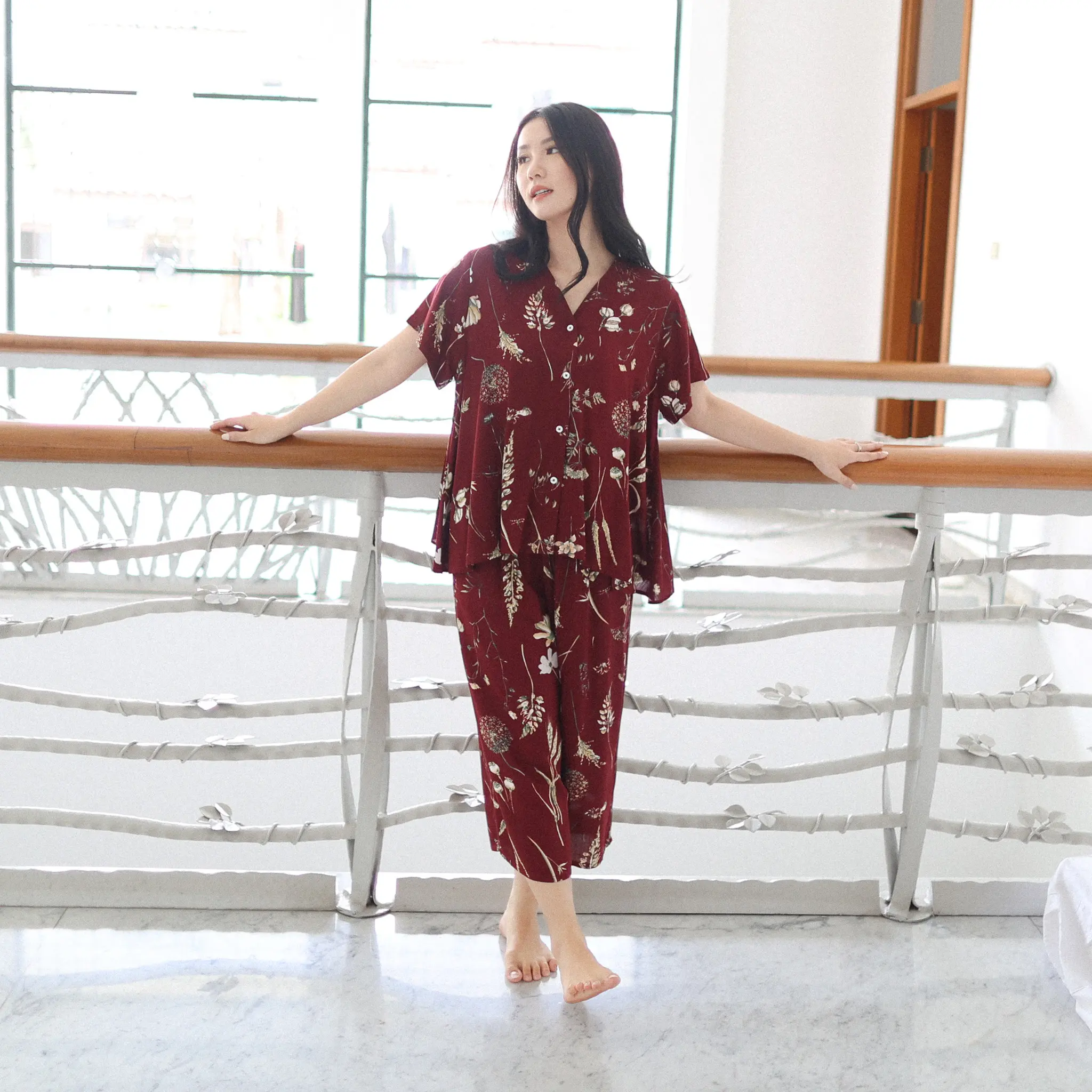 ECLAIR Sleepwear - (vol 1) Patricia Pajamas ( celana 3/4 )