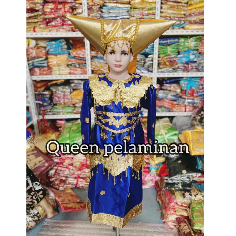 baju anak perempuan padang/baju anak perempua minang plus tanduk 6
