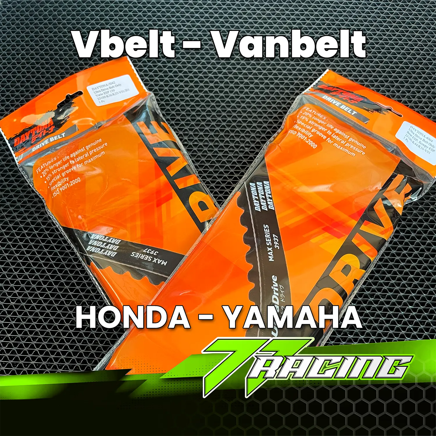 Vbelt Daytona Beat Mio Vario Vbelt Racing Daytona All Type Motor Honda - Yamaha Vbelt Daytona Racing