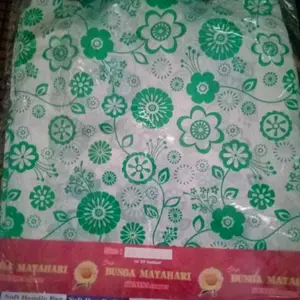 Kantong Plastik Olshop Motif Bunga 30x32 Cm - 50 Pcs