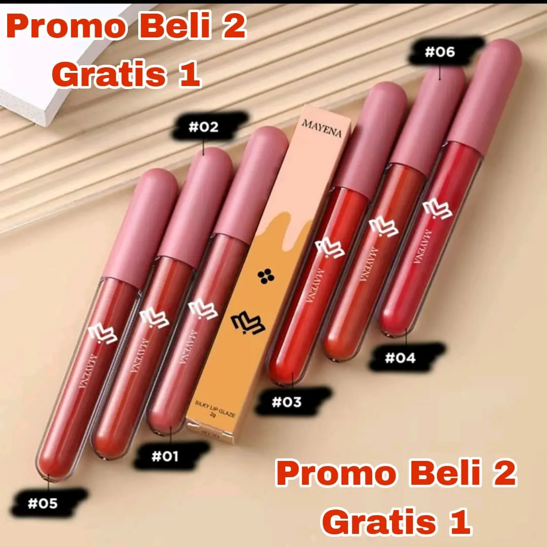 Lipstick Tahan Lama Anti Air Matte Mengkilap Melembabkan