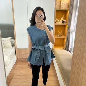 VIO Rompi Denim LD 114 - Rompi Kemeja Denim