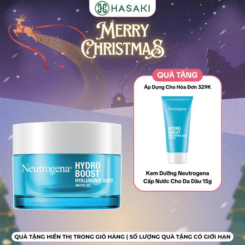   HÓA ĐƠN 329K TẶNG KEM DƯỠNG 15G  Kem Dưỡng Ẩm Neutrogena Cấp Nước Cho Da Dầu 50g | HASAKI BEAUTY 