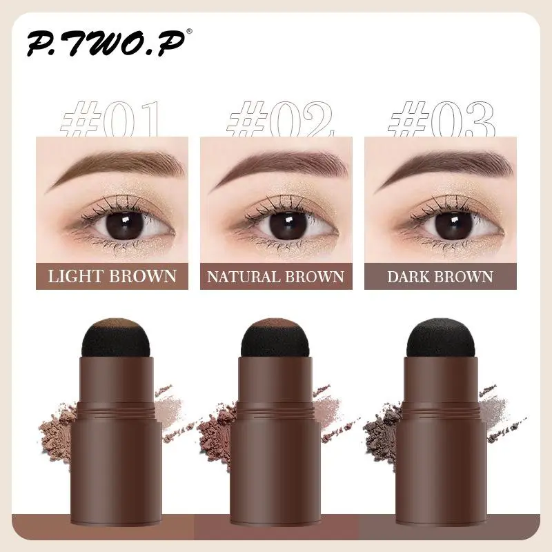 Cross-Border Lazy Eyebrow Powder Seal Suit Eyebrow Powder Thrush Eyebrow Powder Waterproof Not Smudge Product Wholesale
