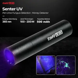 Photo Cat Senter Ultraviolet Pet Urine Detection 365nm - S11-Z SRN.ID