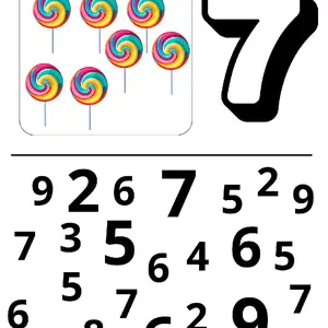 worksheet anak melatih fokus