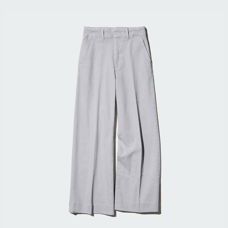 Quần jean ống suông rộng Japan nữ basic 6