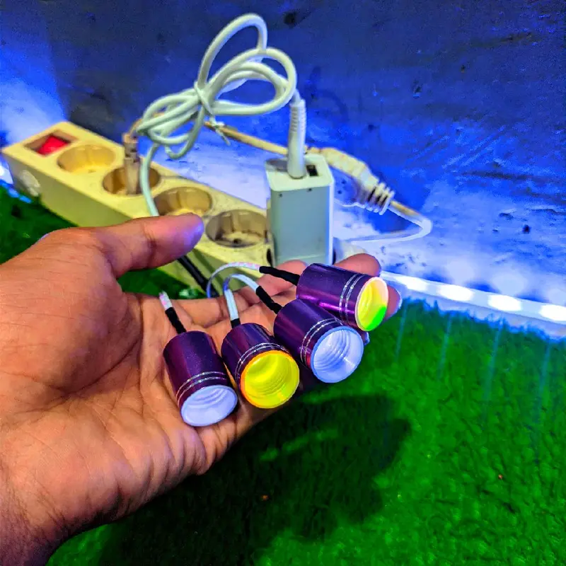 Lampu LED Miniatur Sound | Aksesoris Diorama / Miniatur Motor Mobil Unik & Menyala 0