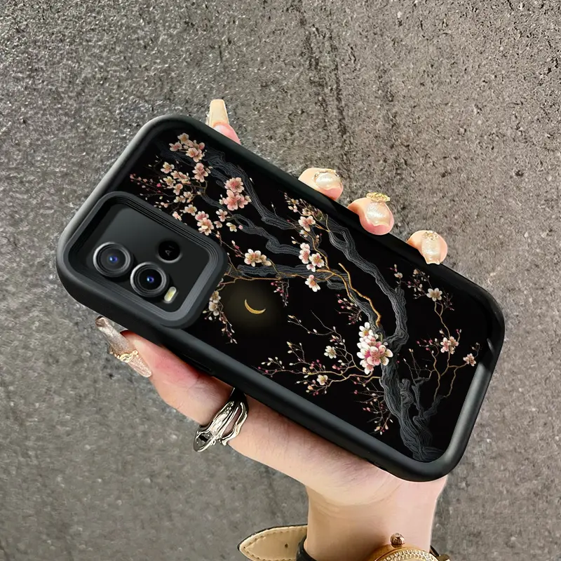 Casing Hp VIVO Y21 Y21s Y21T Y21E Y21A Y21G Y33T Y33s Case hp ponsel pola Kesing bunga Casing paket penuh silikon kerangka lunak Softcase