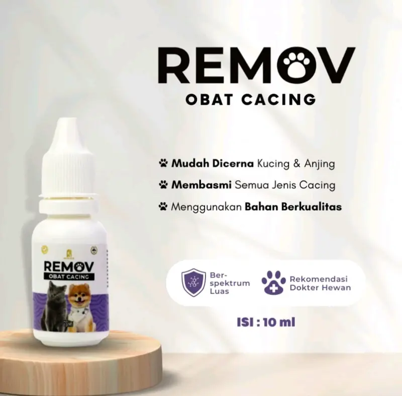 REMOV Obat Tetes Dan Spray Untuk Kucing Dan Anjing 4