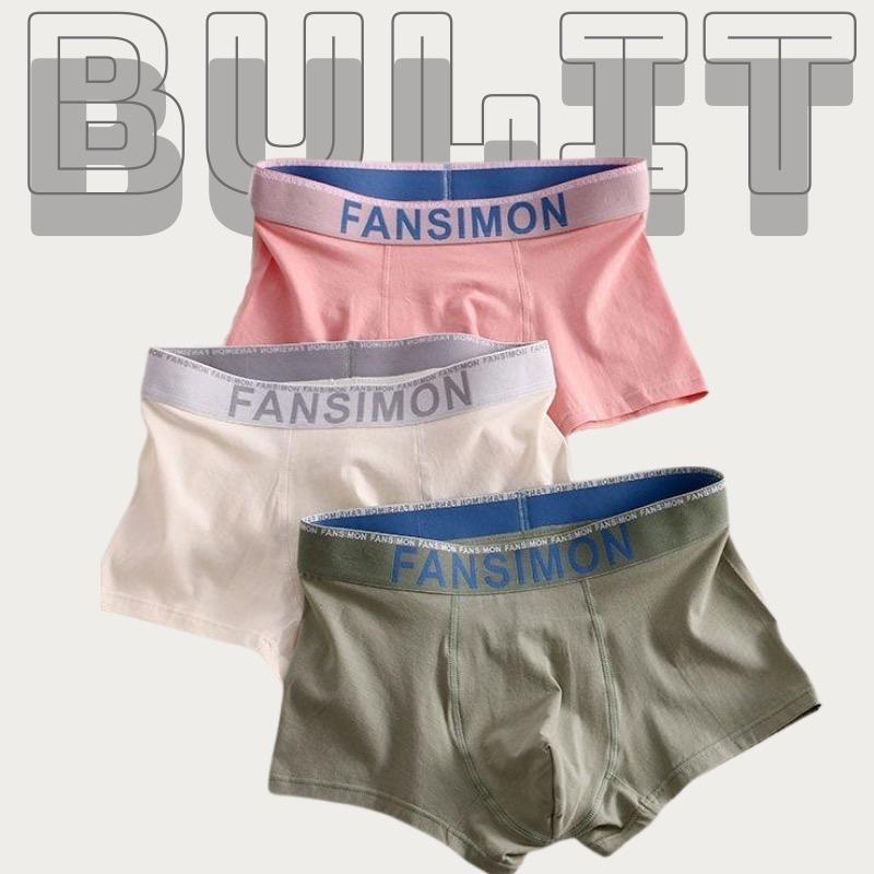 Set 4 quần sịp boxer nam SIMON cao cấp,chất vải cotton mềm mại kháng khuẩn,màu sắc đa dạng 6