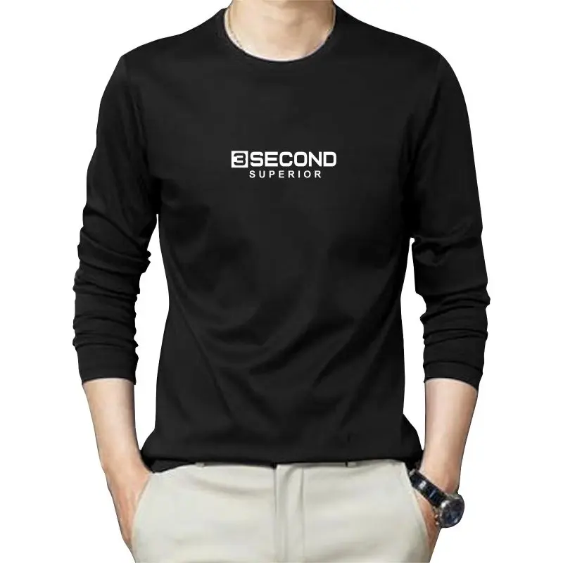 kaos pria dewasa lengan panjang distro 3SECOND