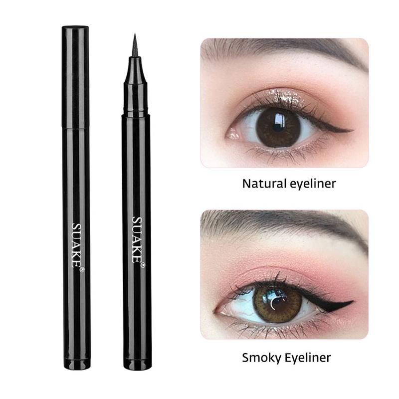 Waterproof Quick Dry Eyeliner Liquid Sweatproof Anti-oil Smudge-Proof Long-lasting Black Eyeliner Pencil Eyes Beauty Makeup Tools 3