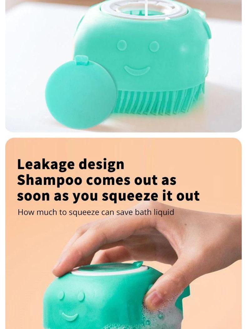 Product Introduction of pet Puppy Big Dog Cat brush Bathroom Bath Massage Gloves Brush Soft Safety Silicone Pet Accessories for Dogs Cats Tools Mascotas Products 15