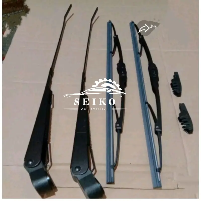 Set Wiper PS100 PS120 Umplung Stang Wiper + Kipas Kaca