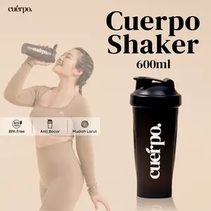 BOTOL SHAKER SUSU CUERPO 600ML
